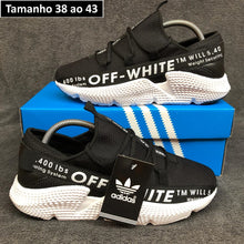 Carregar imagem no visualizador da galeria, TÊNIS ADIDAS OFF WHITE TM MASCULINO - PRETO E BRANCO
