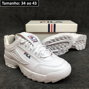 TÊNIS FILA FOOTWEAR DISRUPTOR II WEDGE BRANCO