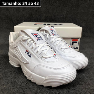 TÊNIS FILA FOOTWEAR DISRUPTOR II WEDGE BRANCO